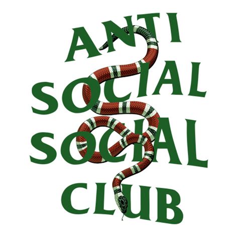 anti social social club x gucci snake|Coolporate Bootleg Gucci Snake T.